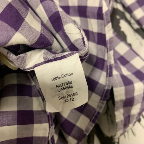 J.Crew 100% Cotton Men's Plaid Classic Button Down Shirt Large long sleeve L - Picture 9 of 11